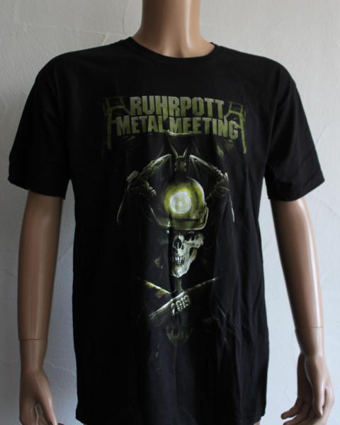 Metal Attack Merch Shop - Rock Hard Festival 2019 - Girlie Shirt Skull Spitze Langarm